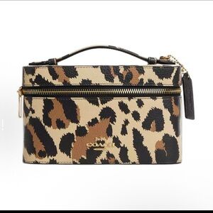 Coach Cosmetic Case With Leopard Print NWT CCF43 In Leopard Multi